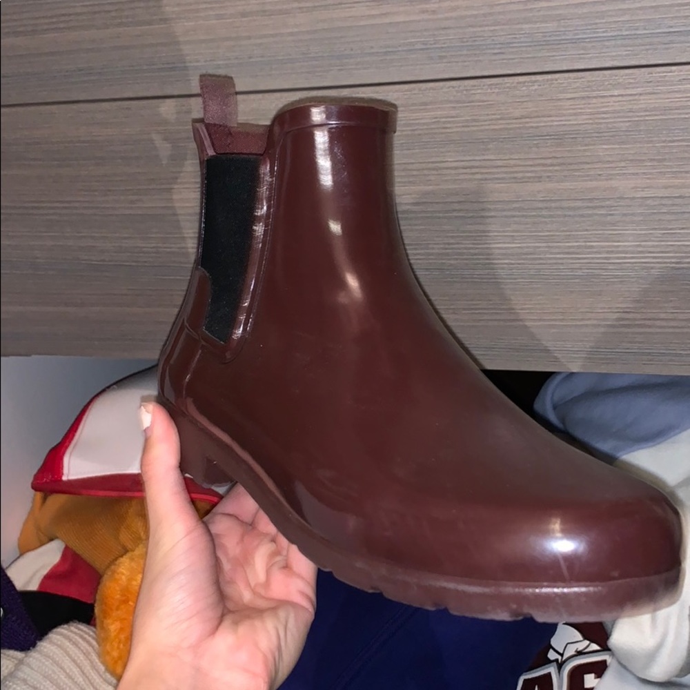 Hunter rain boots